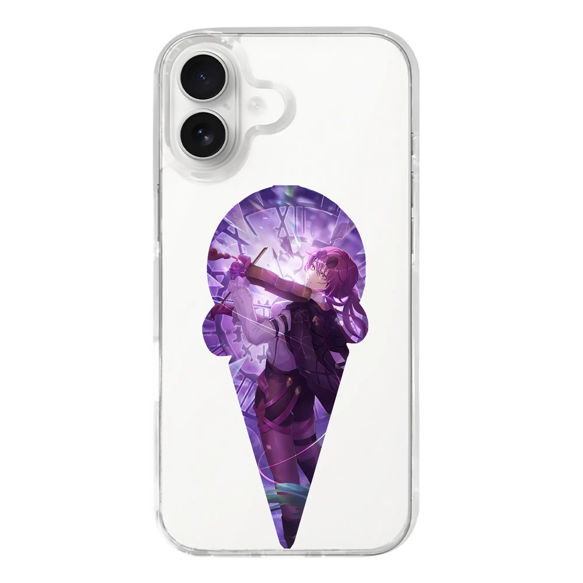 崩壊：スターレイル グッズ カフカ - iPhone 17シリーズ 透明スマホケース – 薄型・耐衝撃・精密フィット保護カバー